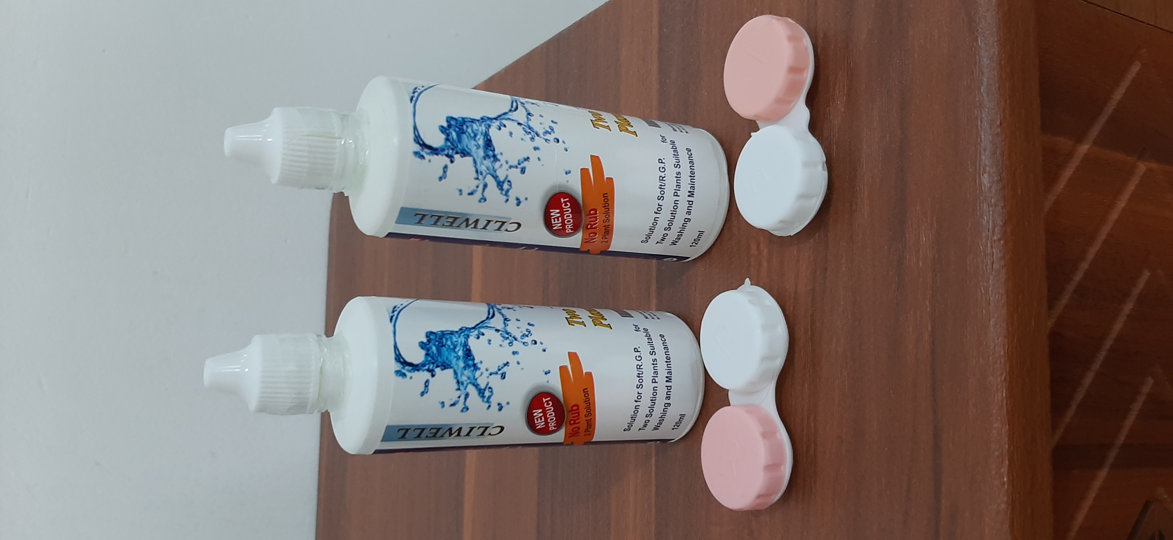 مایع لنز۱۲۰میل CLIWELL+جای لنز
